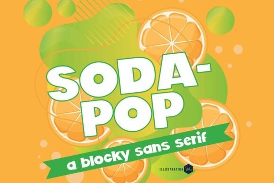 Soda Pop Family Font